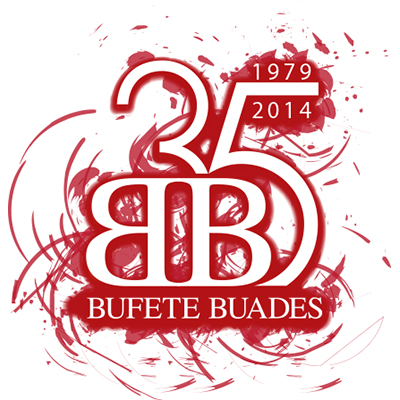 Logo conmemorativo del 35 Aniversario de Bufete Buades