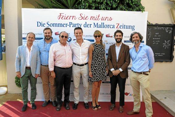 Bufete Buades asiste a la fiesta de verano de Mallorca Zeitung Foto del equipo de Bufete Buades en la fiesta de verano de Mallorca Zeitung