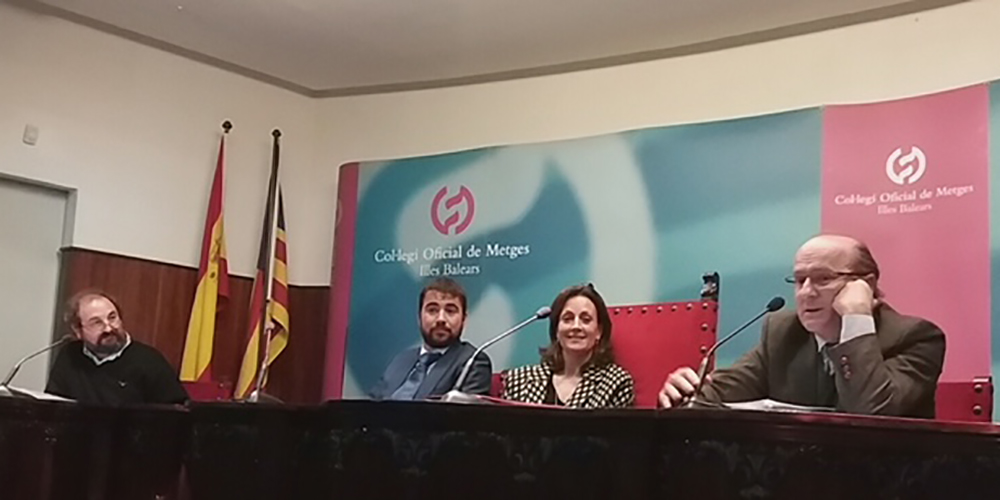 Marta Rossell en Colegio de Médicos de Baleares